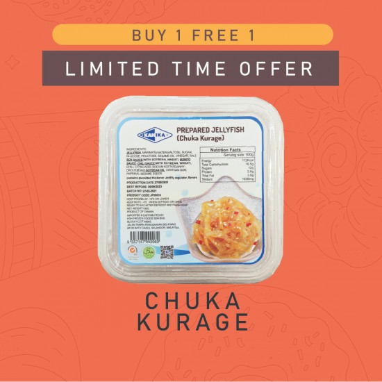 Kanika Chuka Kurage Retail Pack (100gm) BUY1FREE1