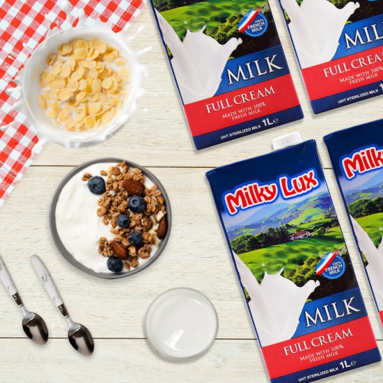 Milky Lux Full Cream Milk (1L)