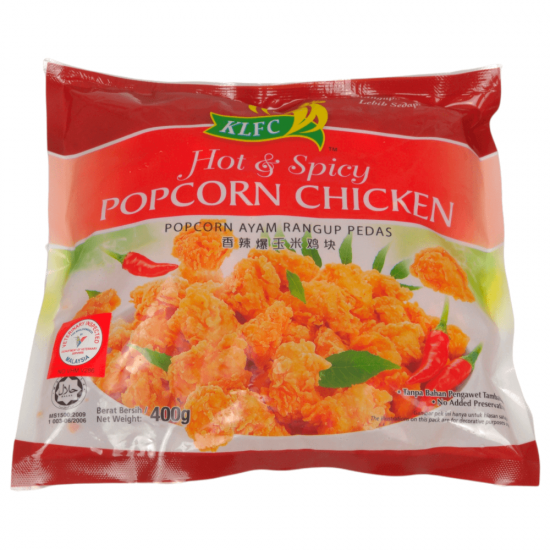Crispy Chicken Popcorn (Hot & Spicy)400gm(+-)