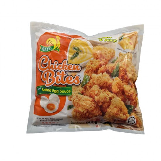 Chicken Bites with Salted Egg Sauce 500gm(+-)