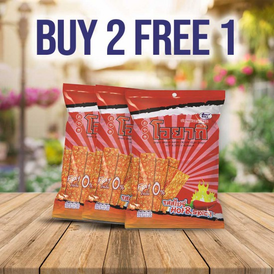 BUY2FREE1 BAKED CRISPY FISH HOT & SPICY FLAVOUR 30g